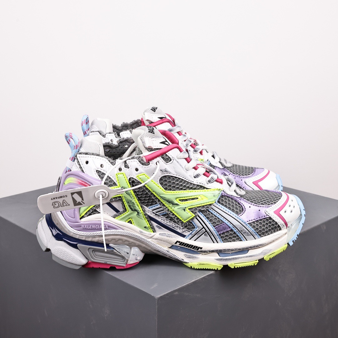 Balenciaga - Runner Low Grey Shoes