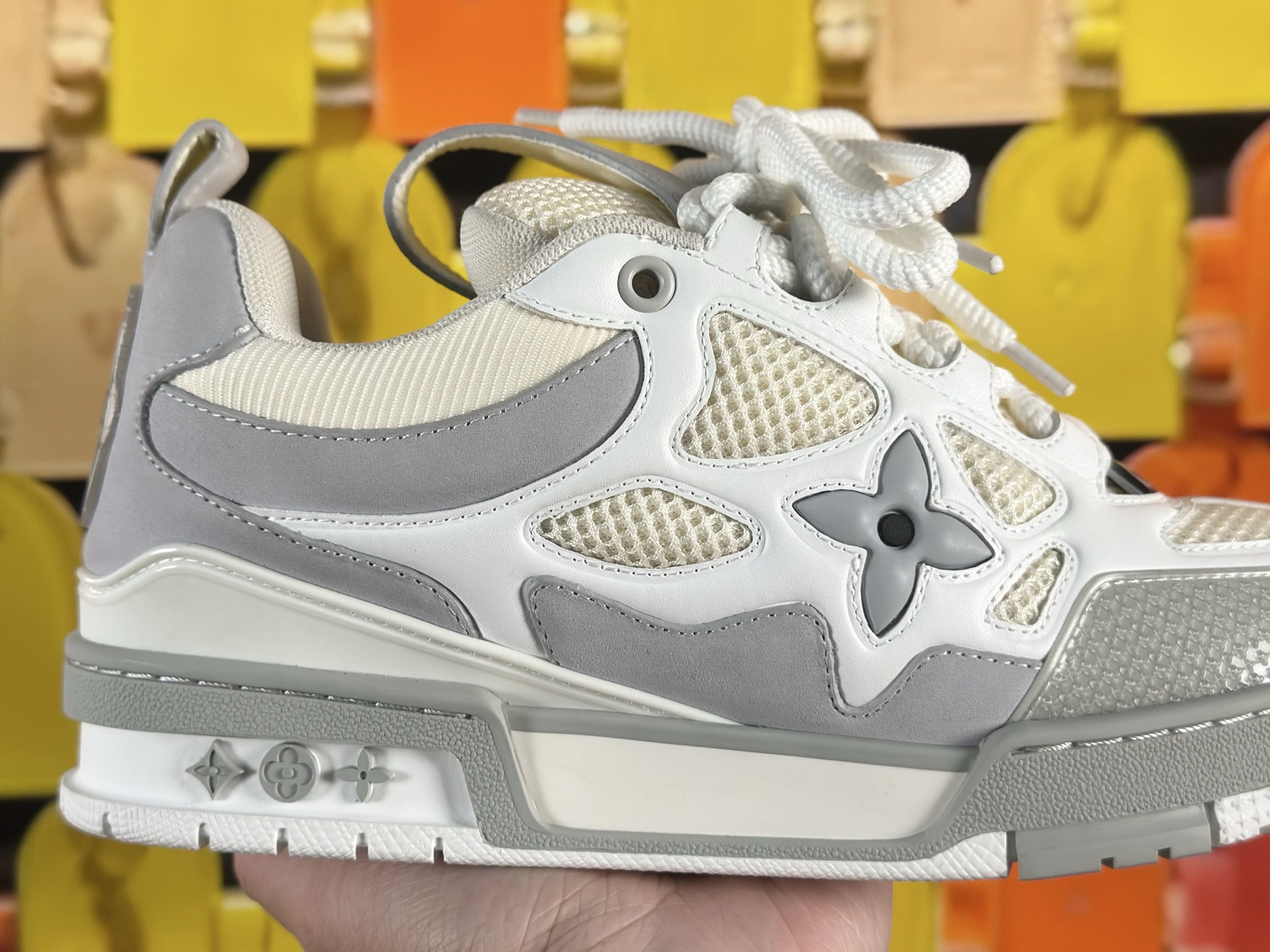 LV-Skate Sneaker White