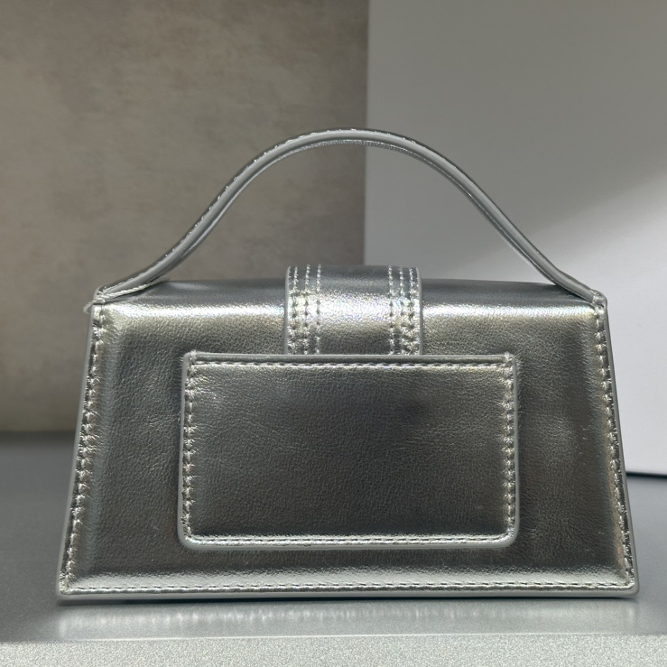 Jacquemus-Silver Flap Bag
