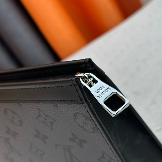 LV-Black Flower Canvas Handbag