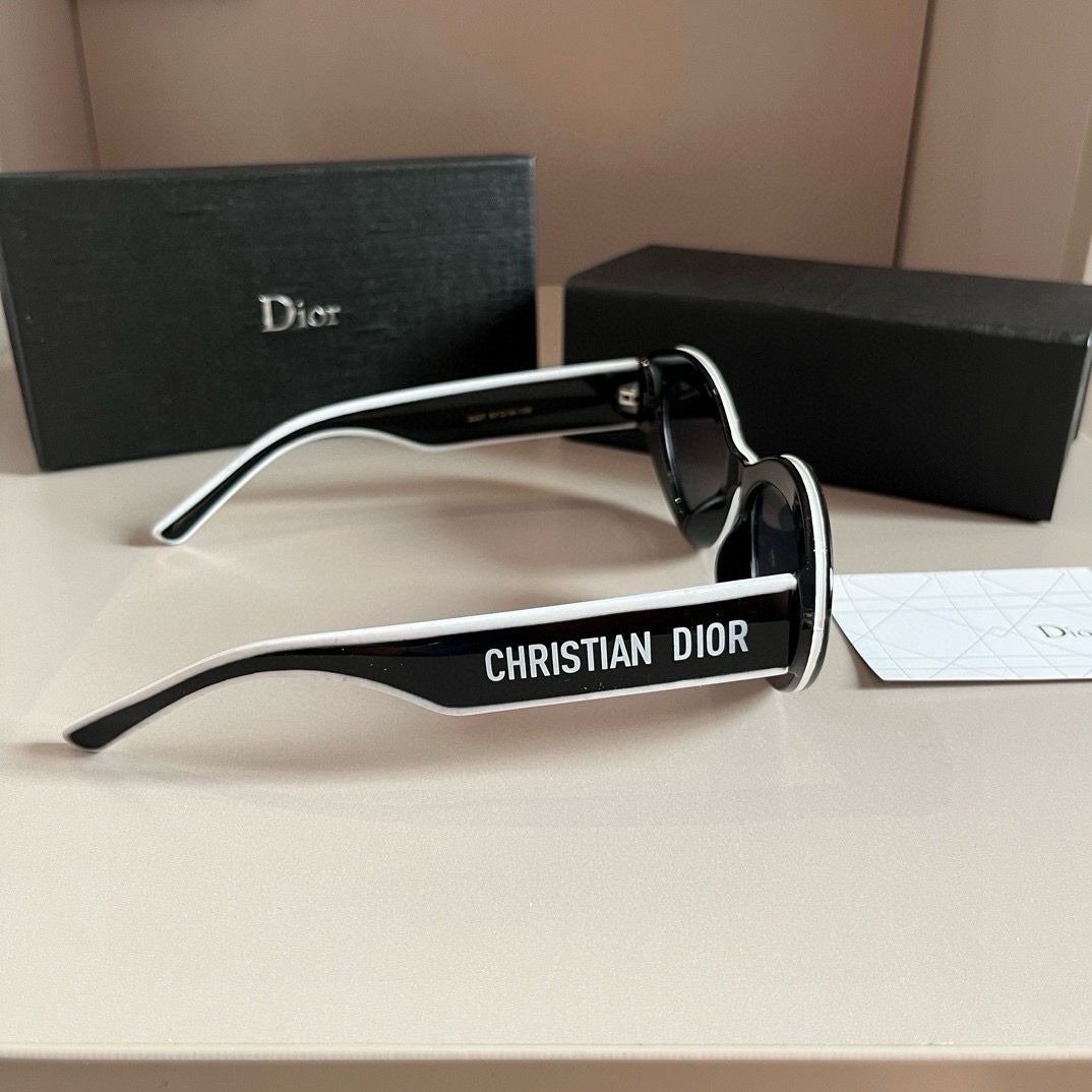 Dior-Cat Eye Sunshade Glasses Sunglasses