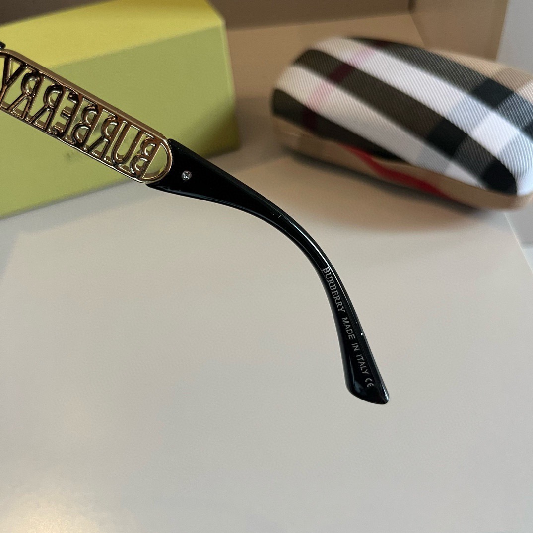 Burberry-2024 New Large Frame Sunglasses