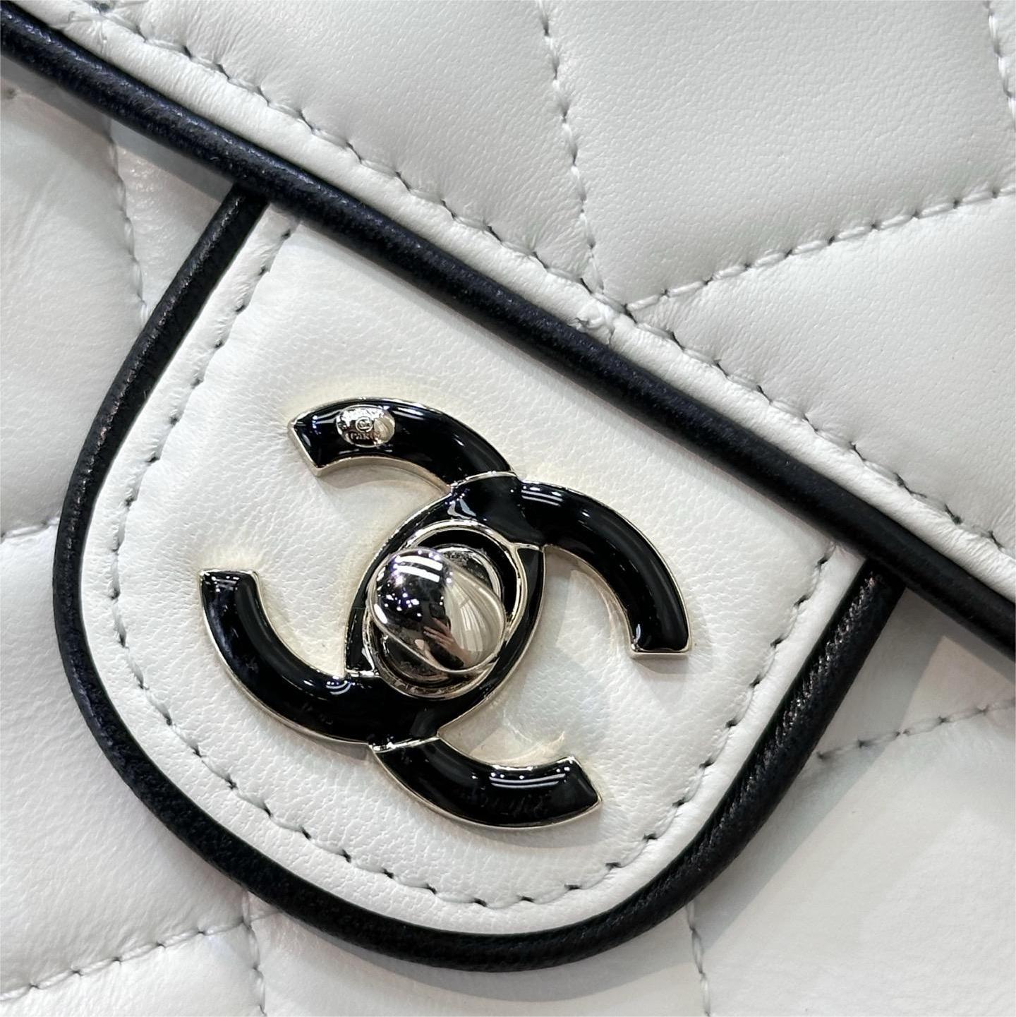 Chanel-Classic diamond patterned sheepskin bag