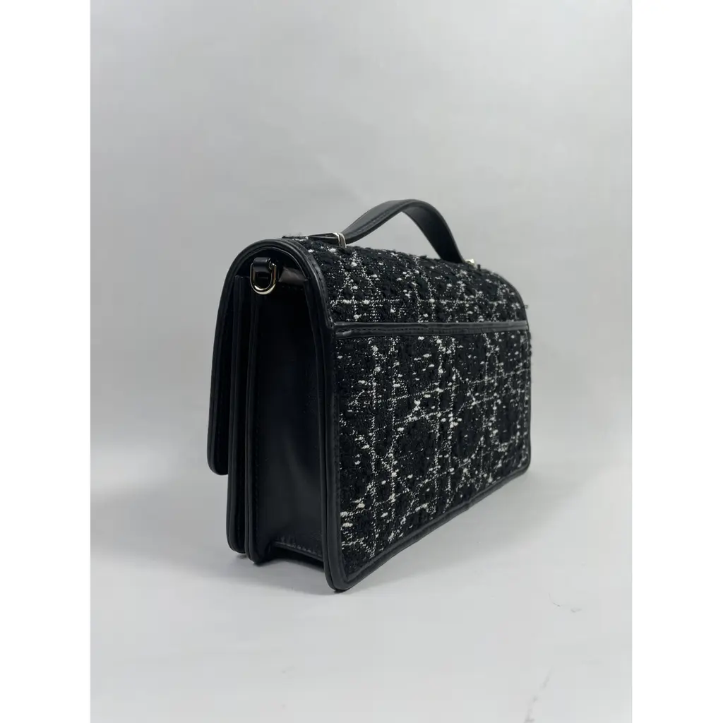 Dior-Miss Dior top handle leather handbag