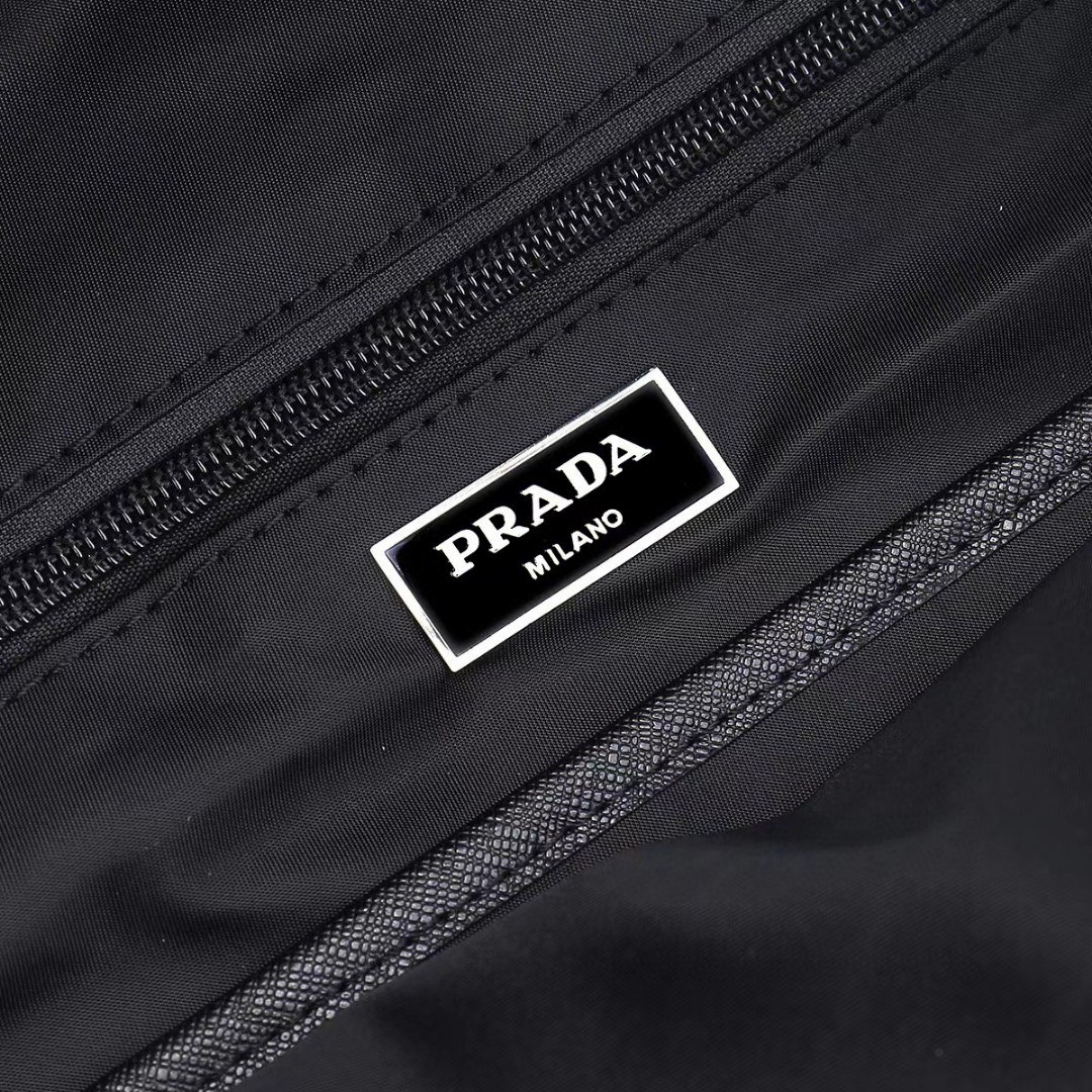 Prada-Parachute fabric backpack