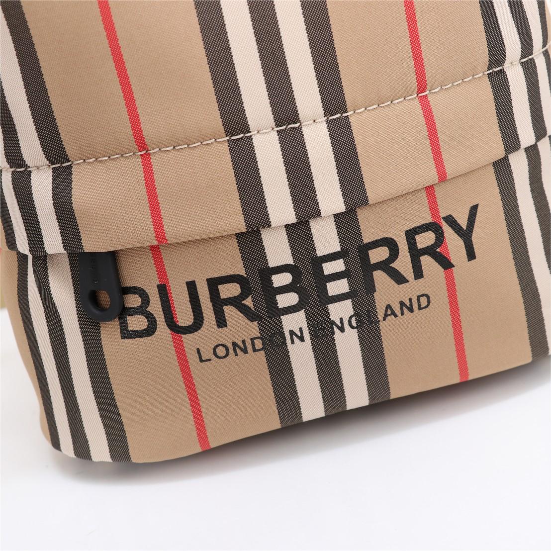 Burberry-Storage bucket with grid elements