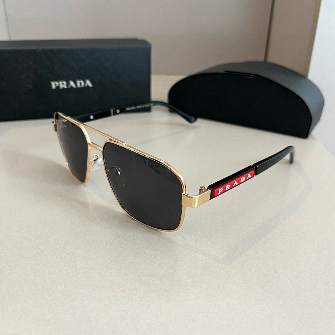 Prada-high-end fashionable versatile men's sunglasses