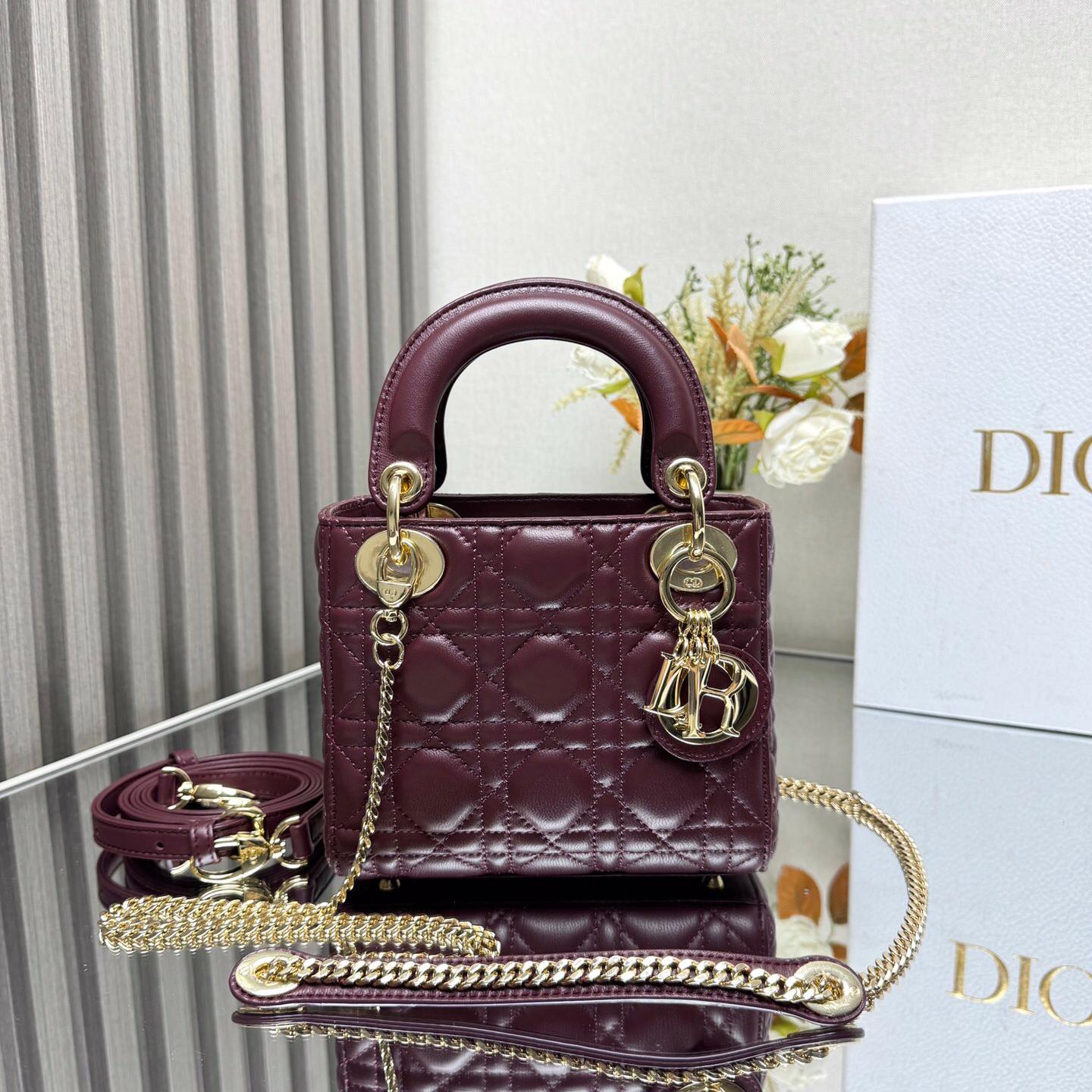 Dior-Classic Lady three compartment handbag