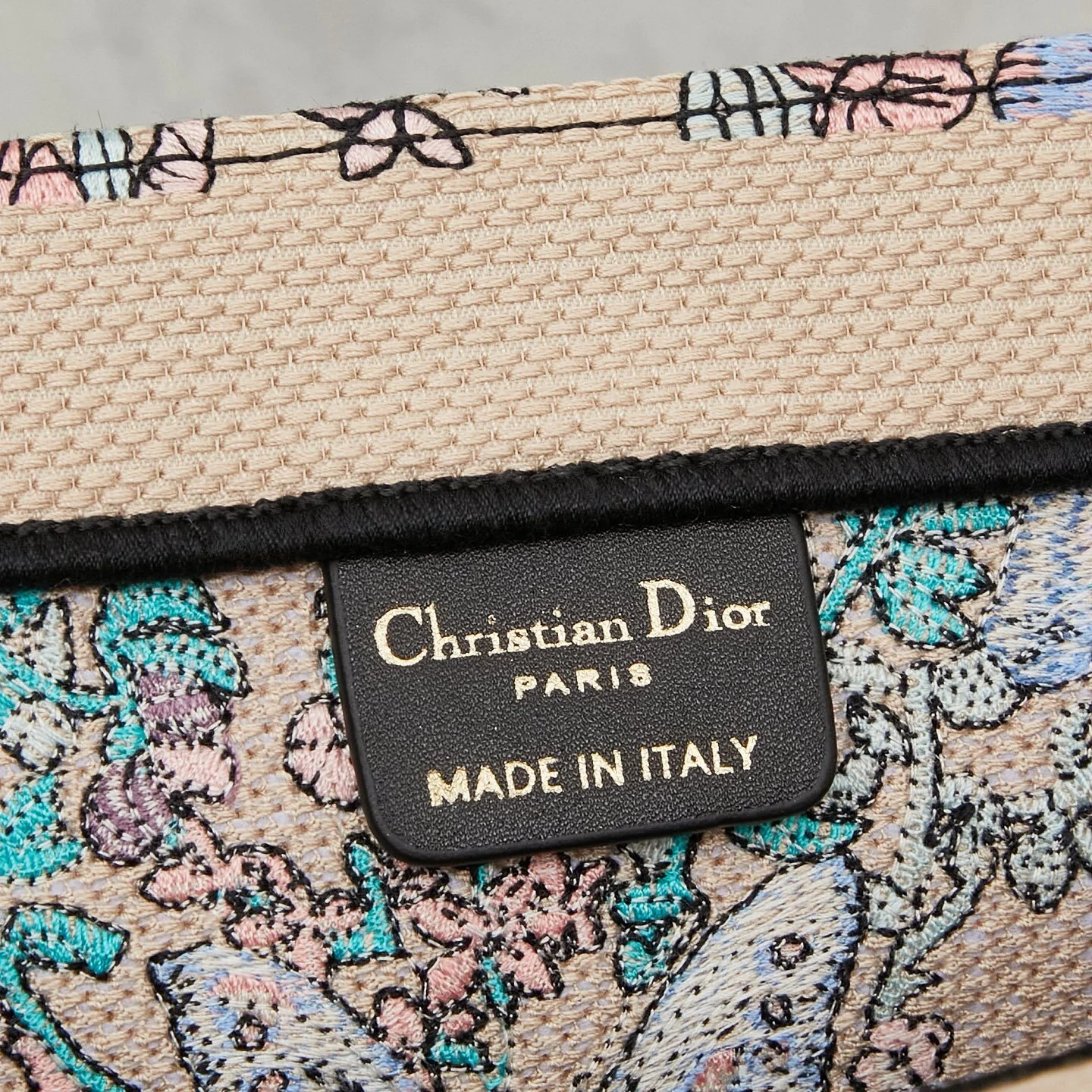 DIOR – Embroidery Book Tote