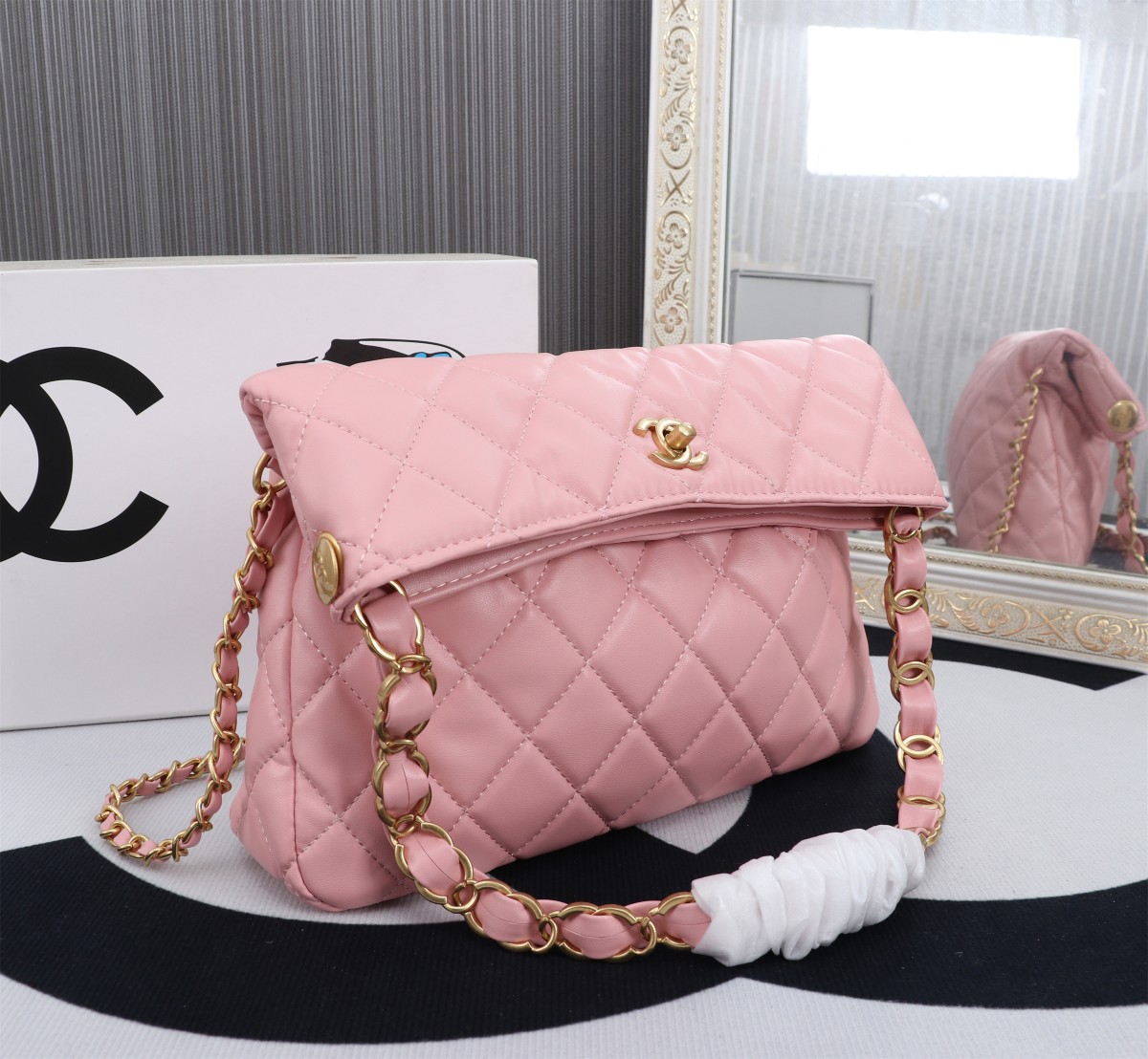 Chanel-24p hobo bag