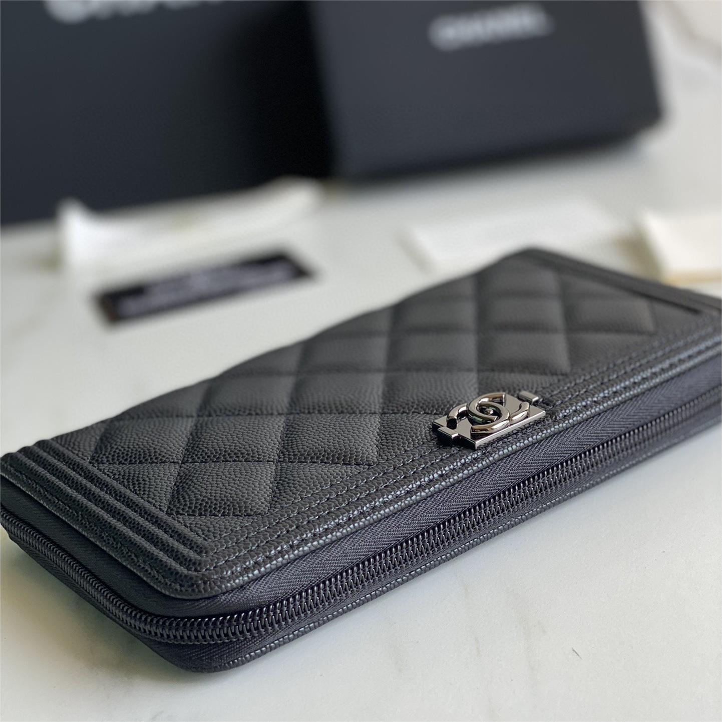 Chanel-Classic Leboy Long Zipper Bag