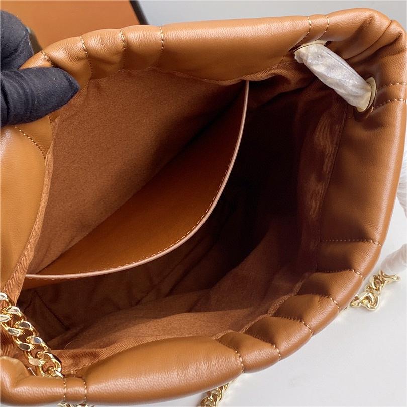 Burberry-Quilted Lola Bucket Bag
