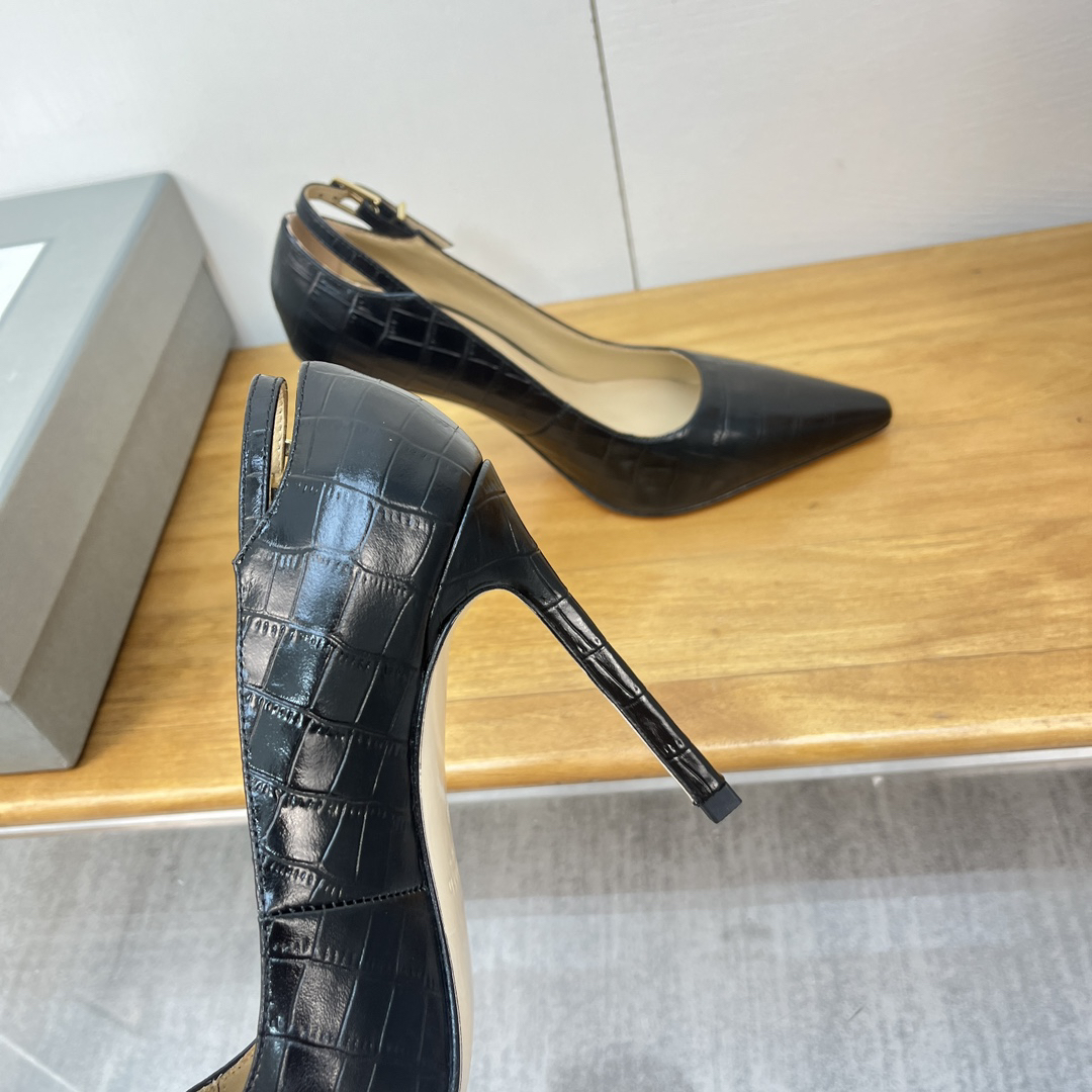 Tomford-Cow patent leather high heels