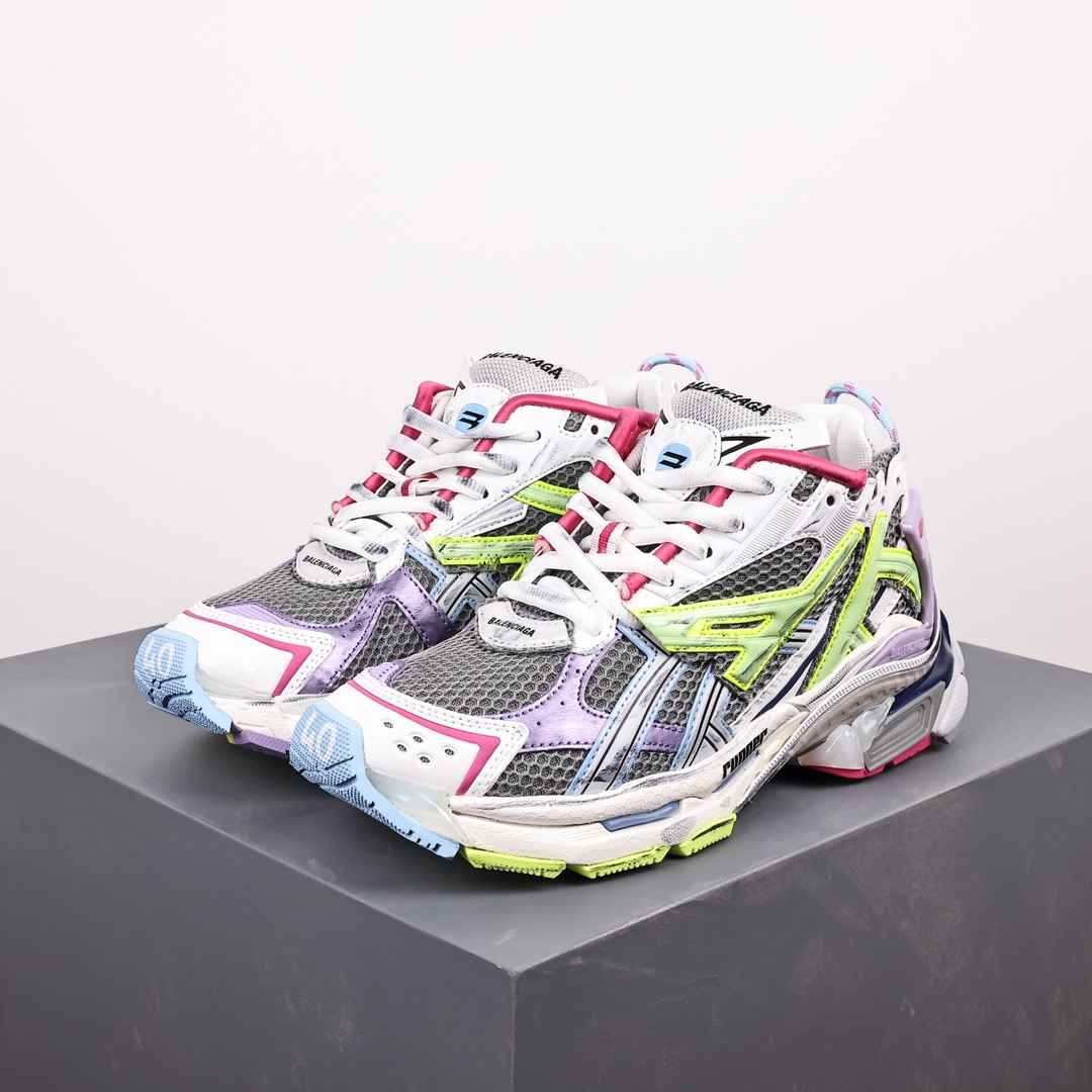 Balenciaga - Runner Low Grey Shoes