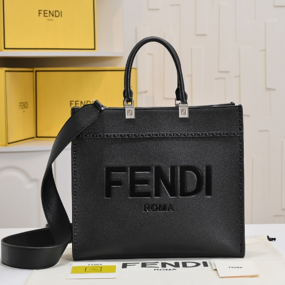 Fendi-Retro Minimalist Tote Bag