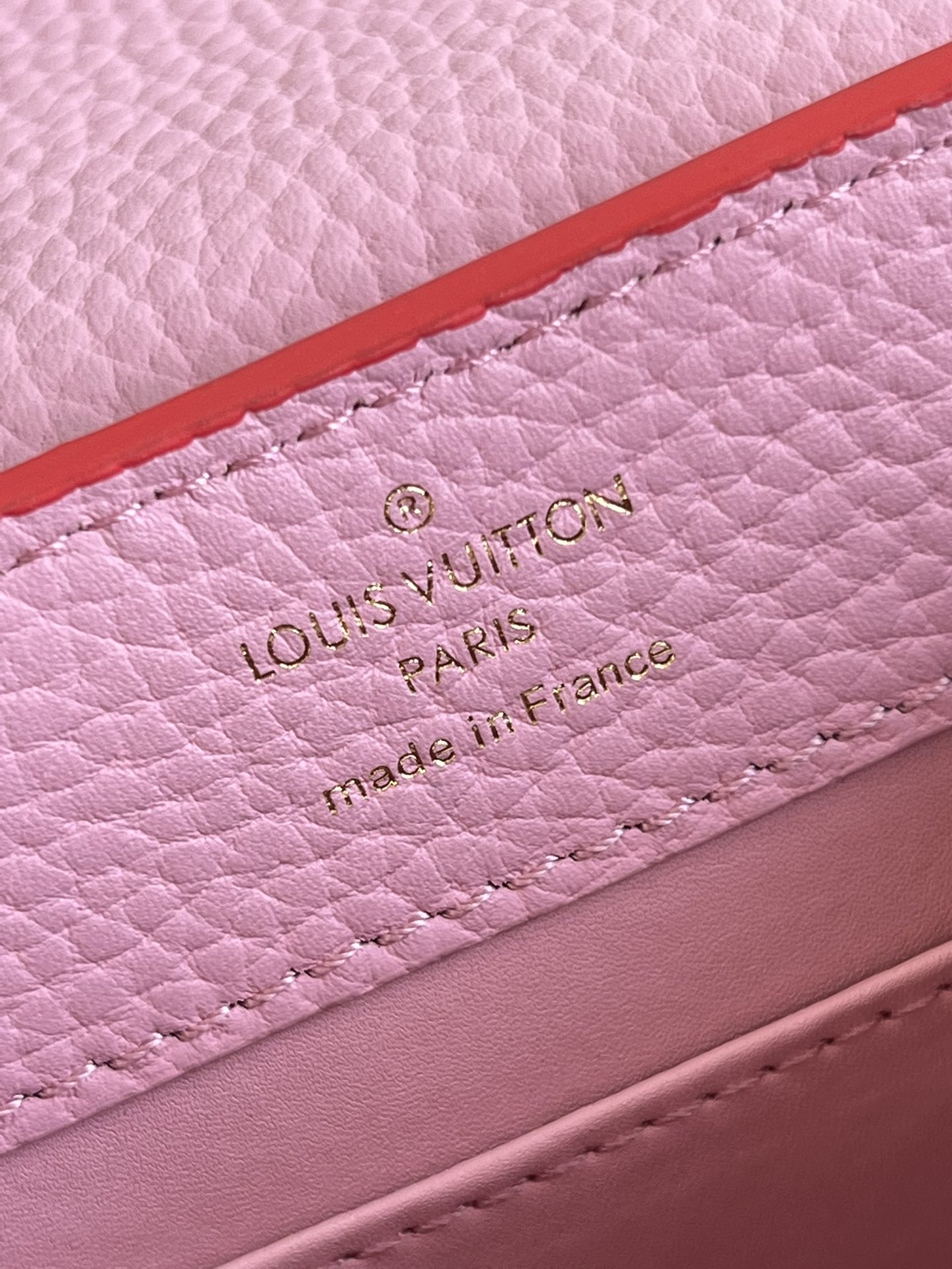 Louis Vuitton - LV Capucines Mini Red Bag