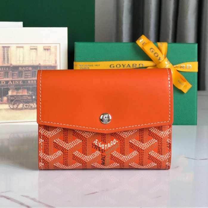 Goyard-Envelope Three Folding Wallet