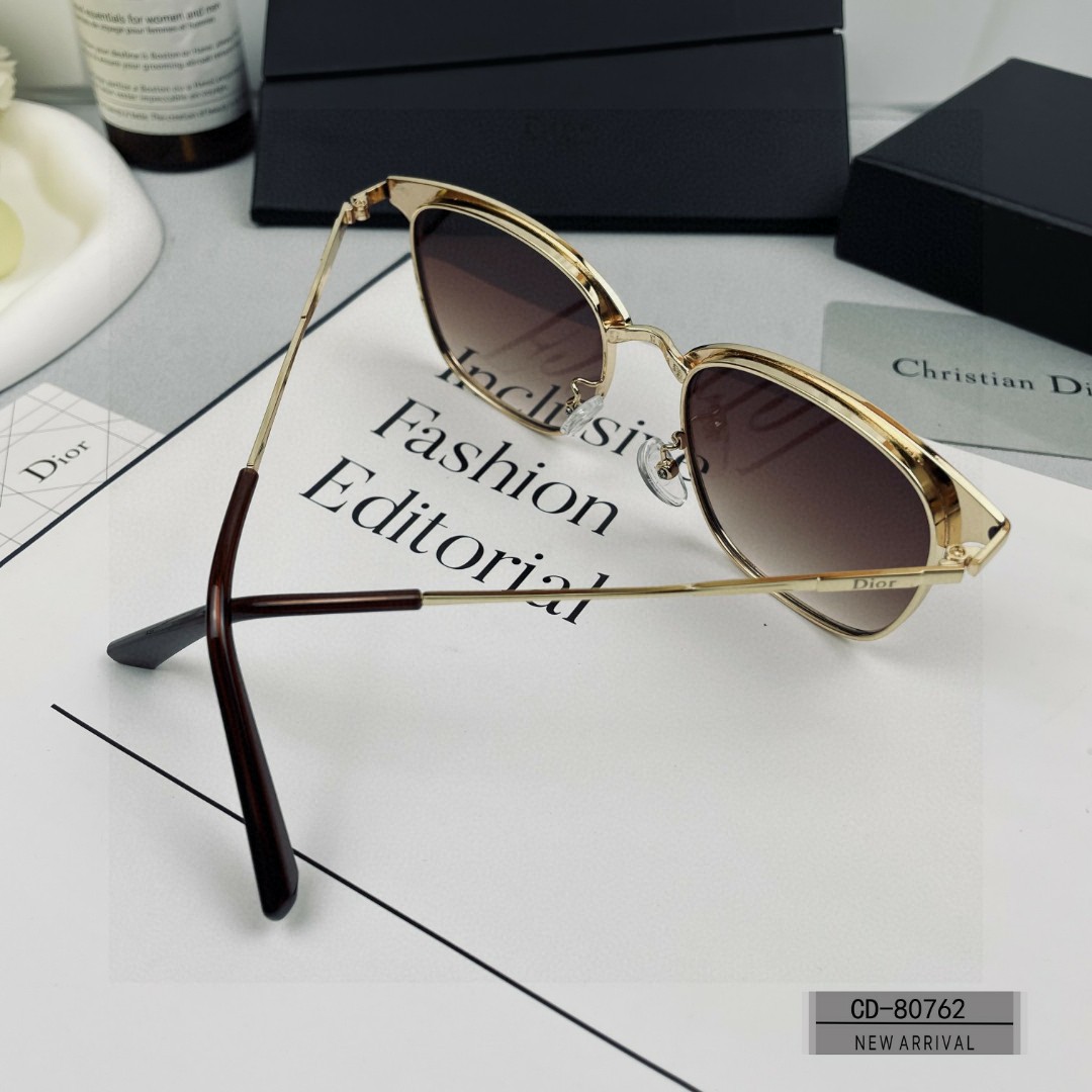 Dior-Stainless steel polarized Sunglasses
