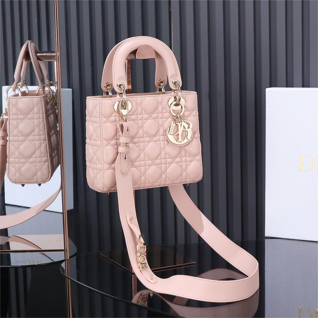 DIOR-Small size Lady Dior handbag
