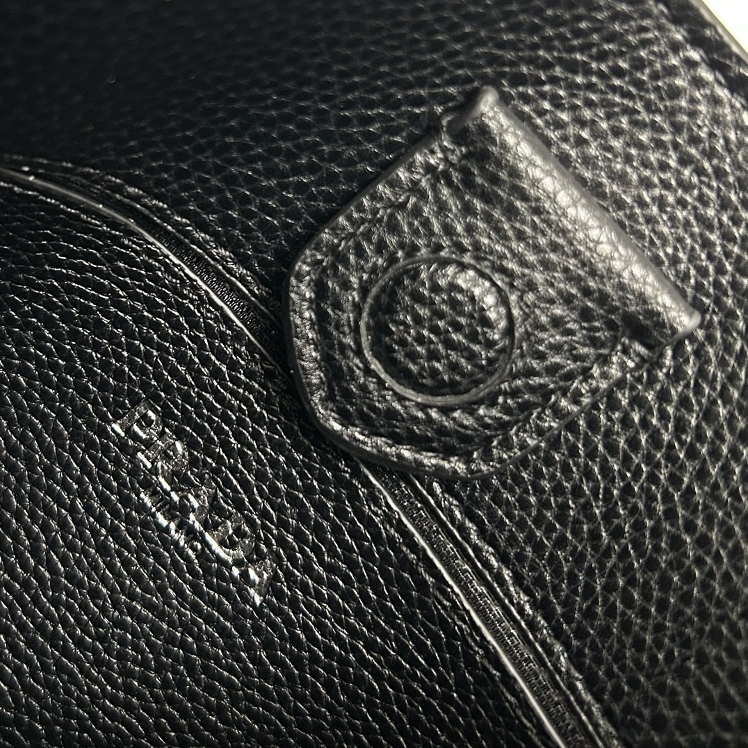 Prada-Leather mini shoulder bag