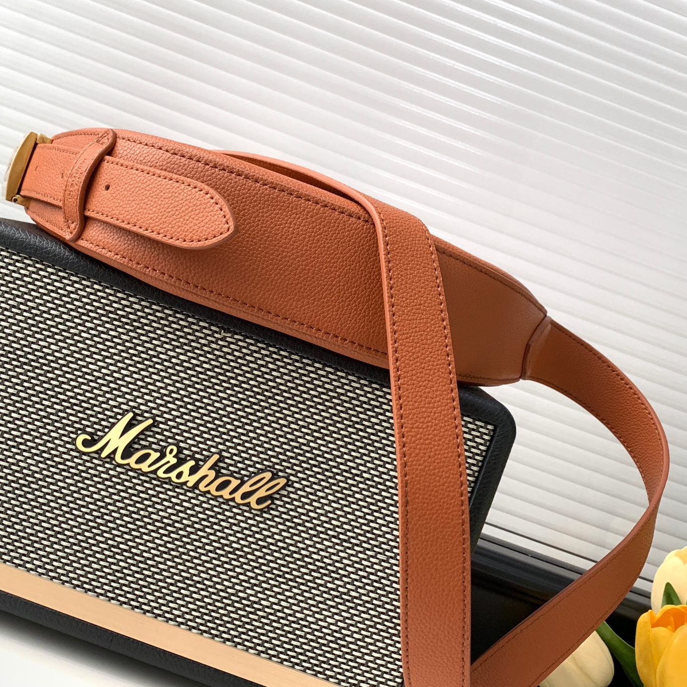 LV- low key leather bag