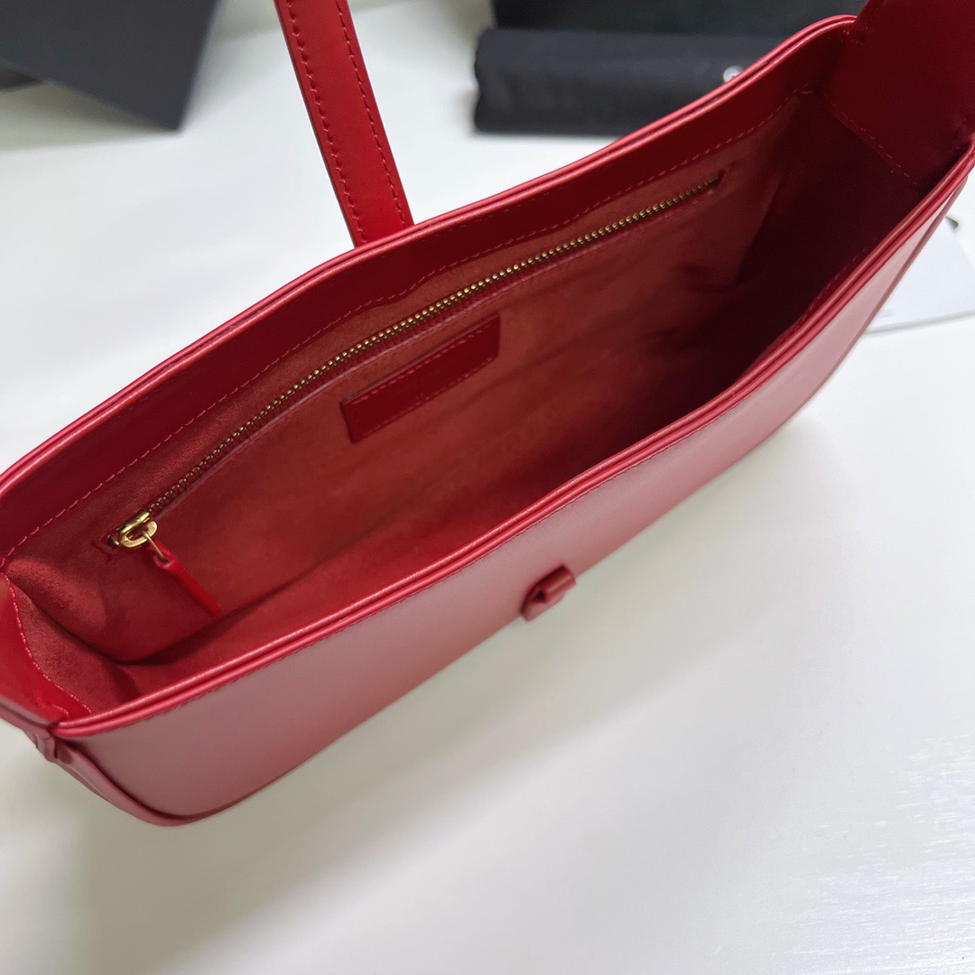 YSL-Le5A7 plain underarm bag