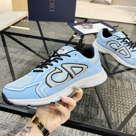 Dior-Sports Mesh Fabric Splicing Running Shoes