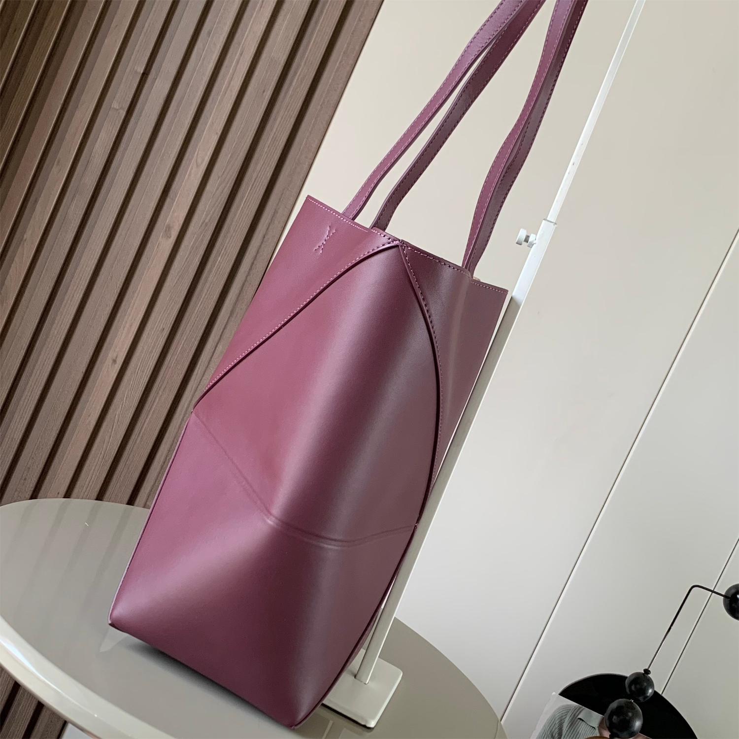 LOEWE-puzzle fold tote