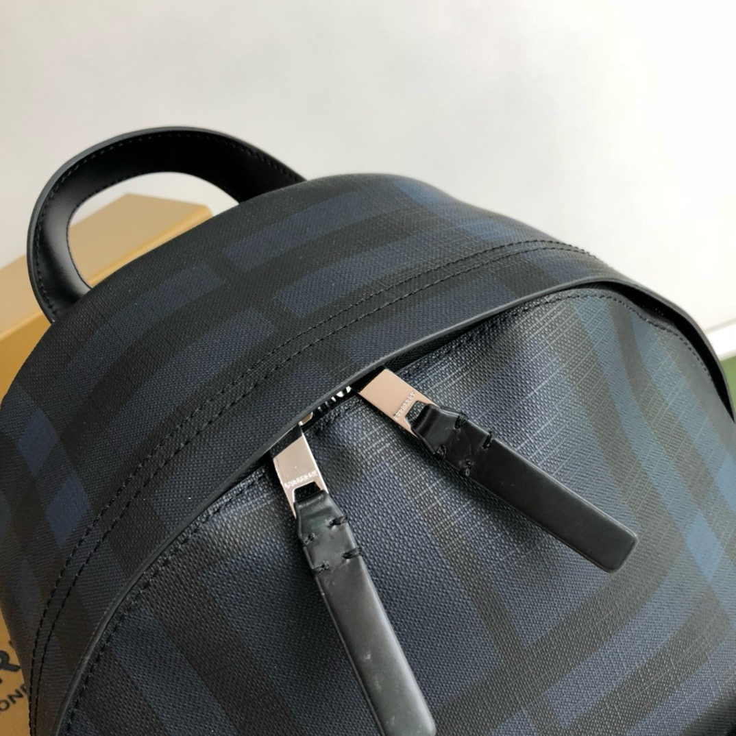 Burberry-London plaid backpack