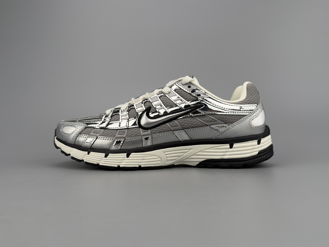 Nike Men's P-6000 Metallic Silver