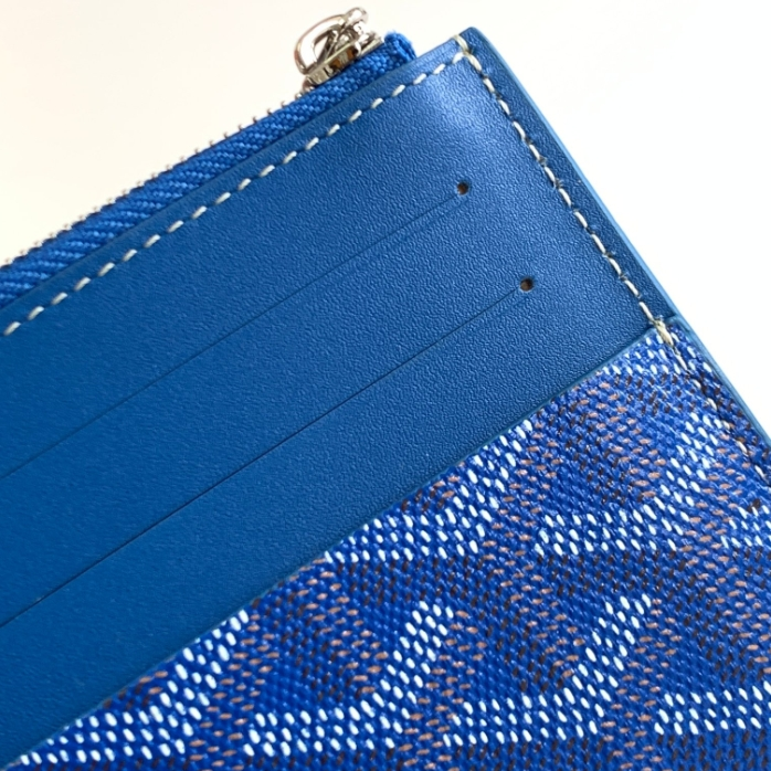 Goyard-Zipper clip wallet