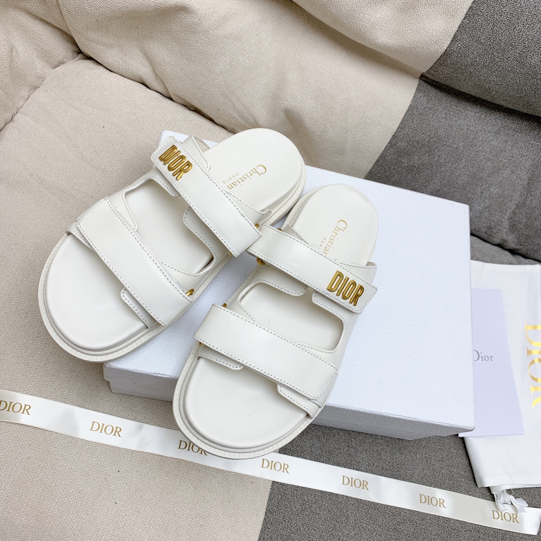 Dior-Velcro sandals