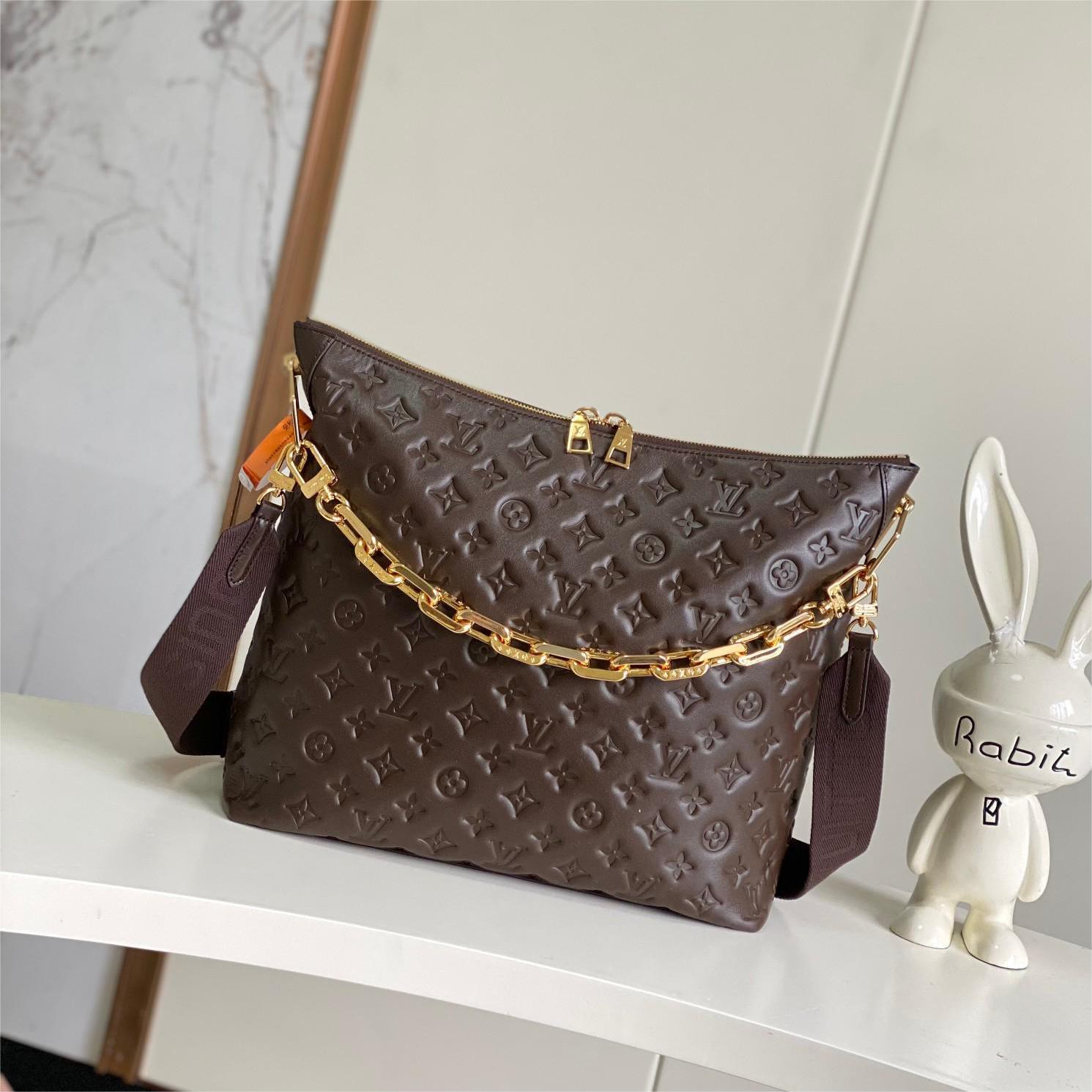 LV-Classic Trendy  Leather Bag