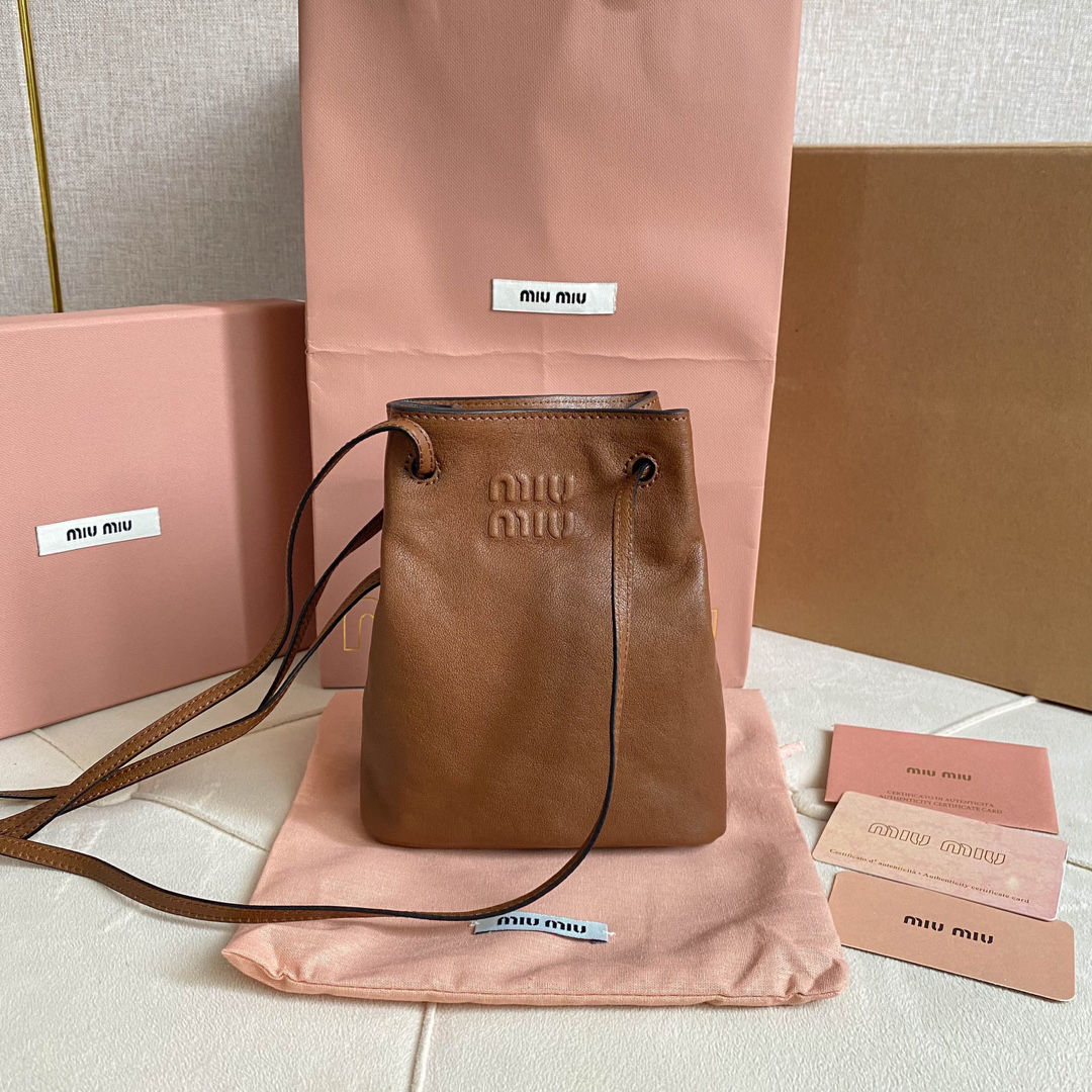 MIU MIU-Mini bucket bag