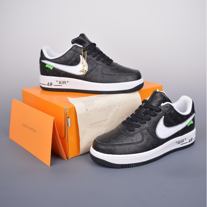 LV Nike Air-Couple Printed Sports Shoes