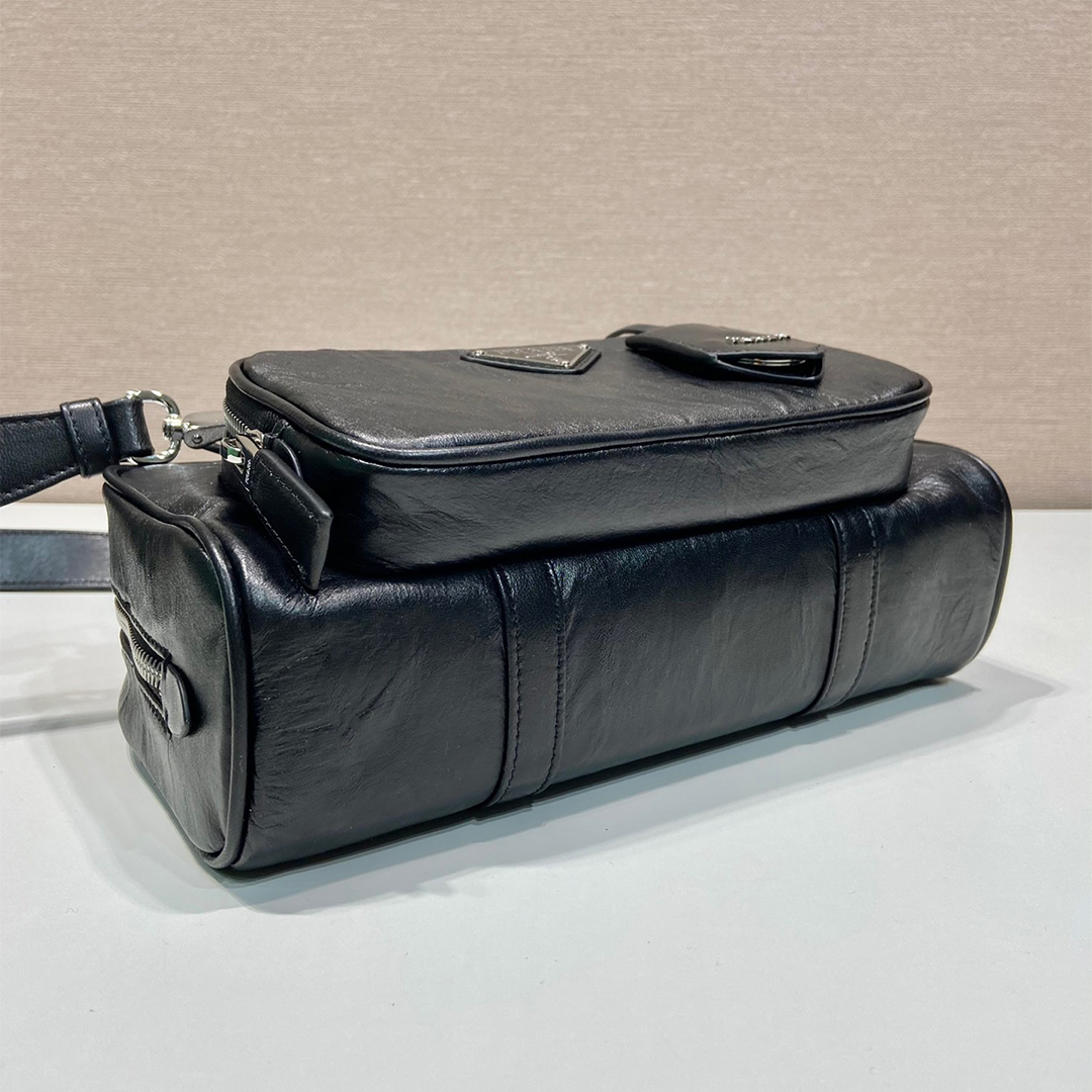 Prada-Boston Sheepskin Tote Bag