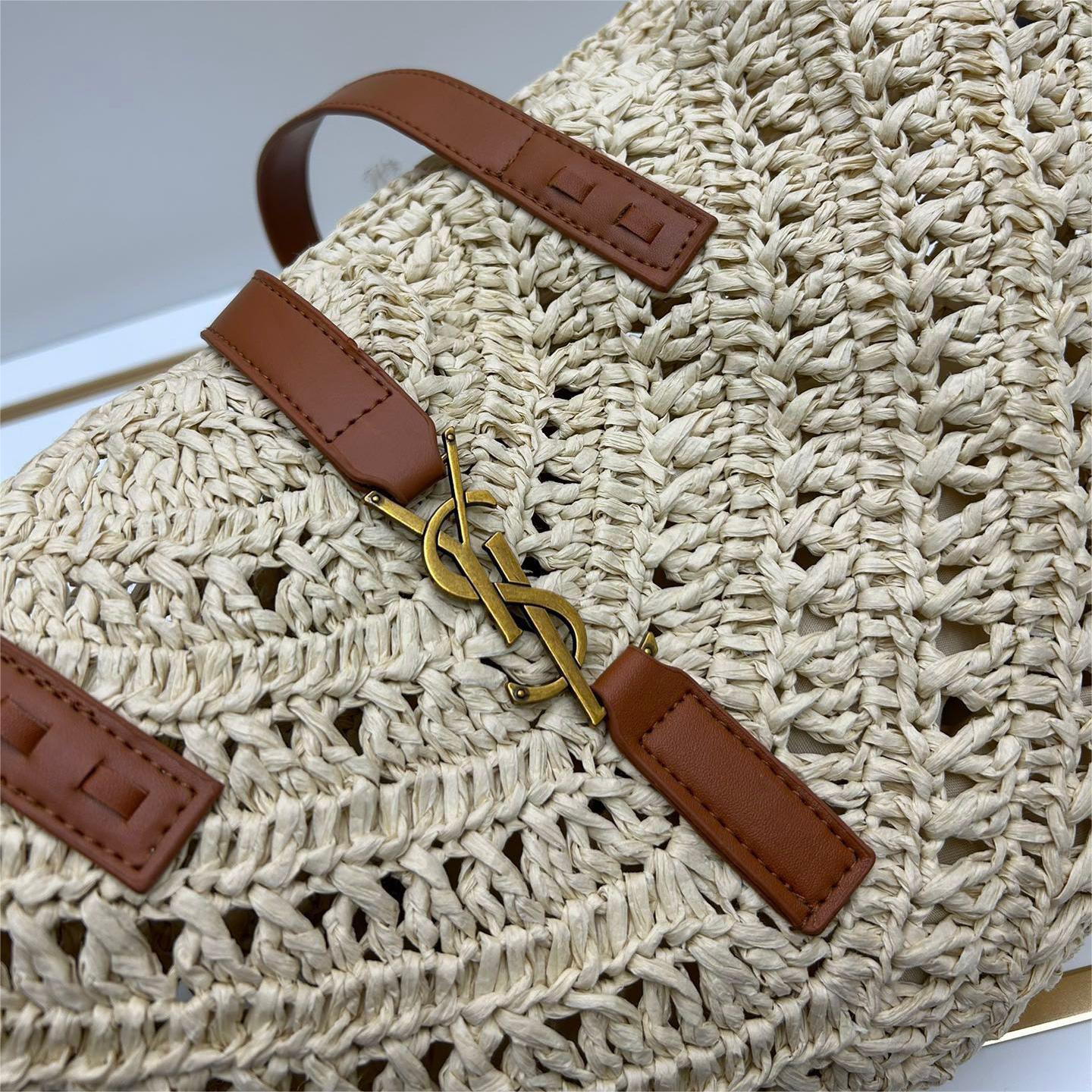 YSL-Straw bag