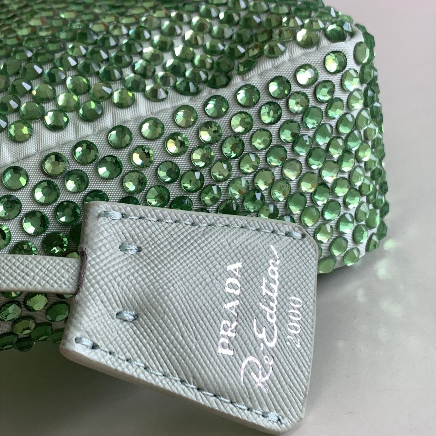 Prada-Flash Diamond Hobo