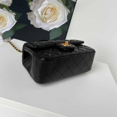 Chanel-Mini CF Handle Lingge Handheld Lid Bag