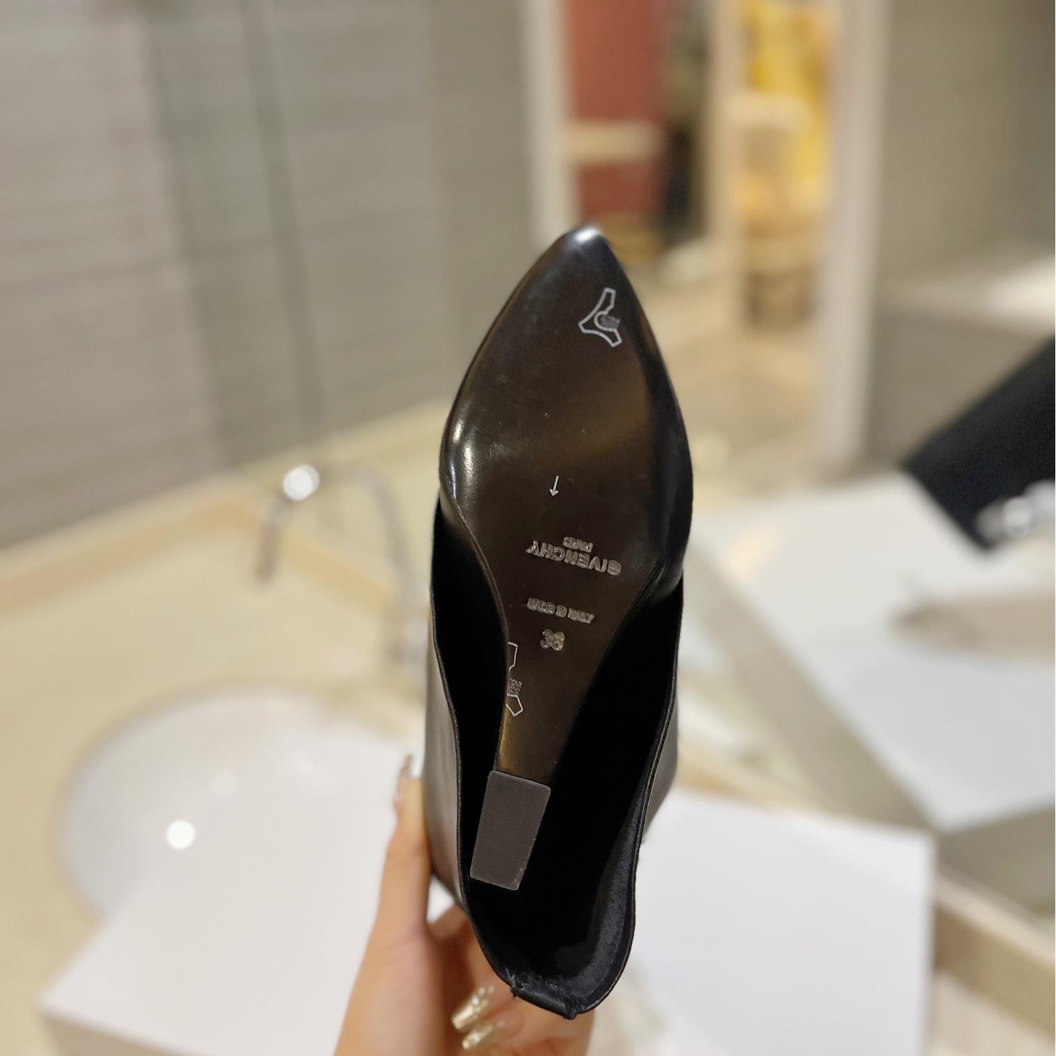 Givenchy-Fashion boots shiny leather boots