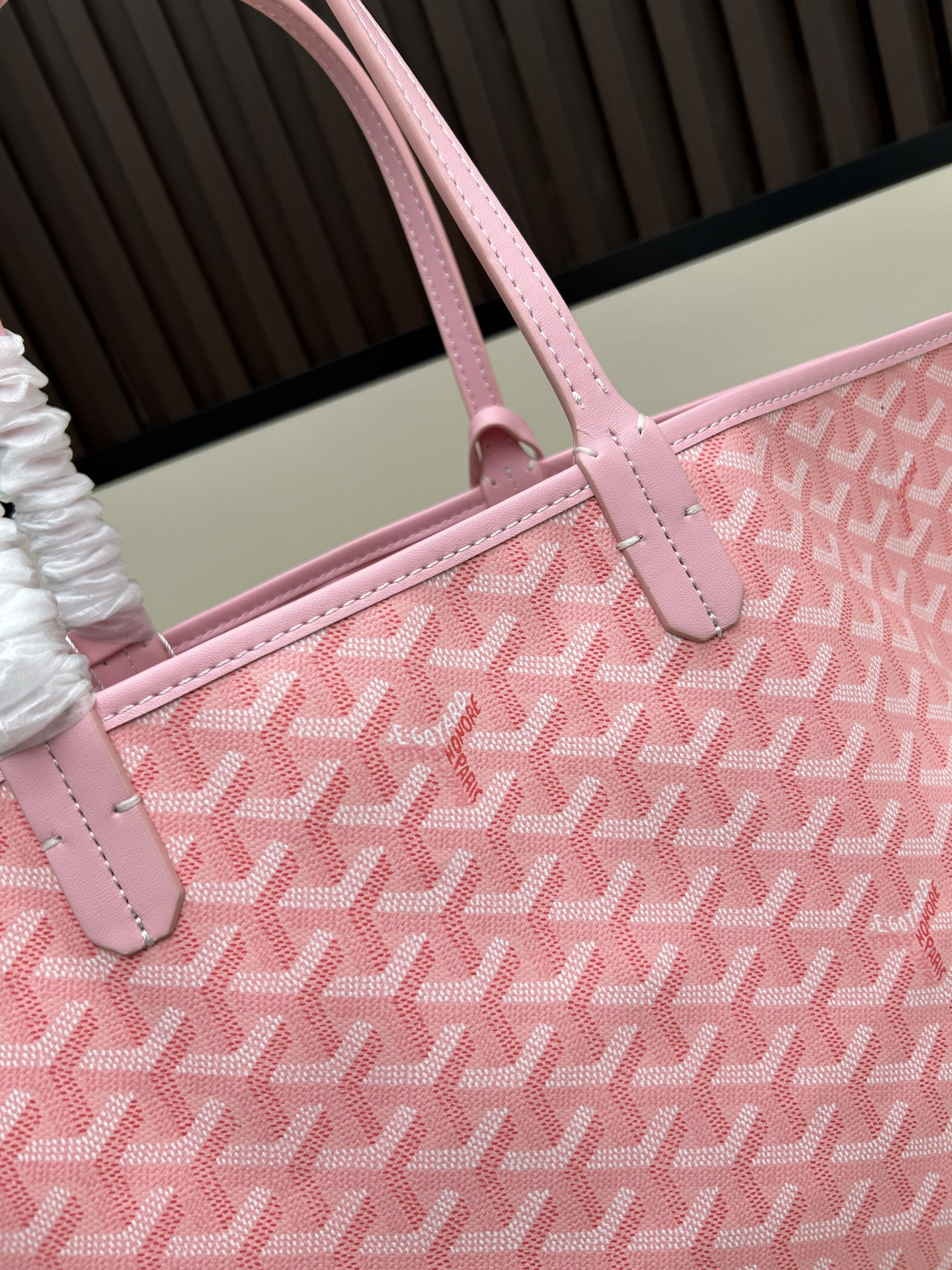 GOYARD - Saint Louis Pink Shopping Bag
