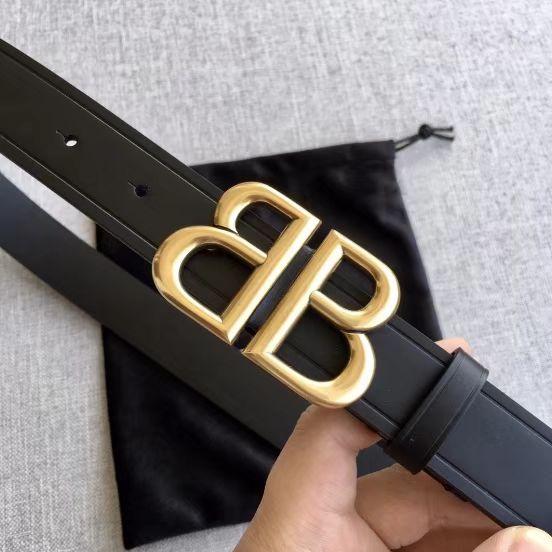 Balenciaga-Double Sided Cowhide Belt