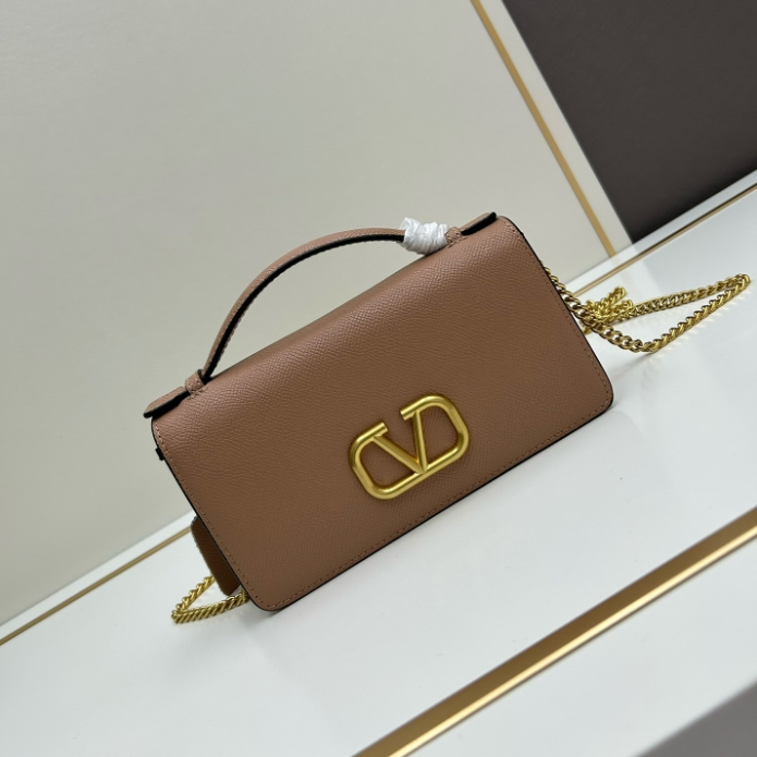 Valentino-Chain Flip Handbag