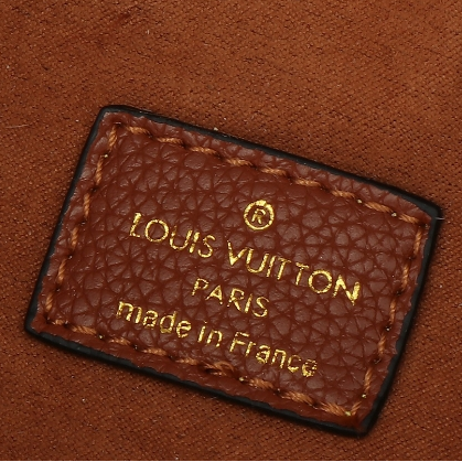 LV-Embossed Soft Grain Cowhide Mini Handbag