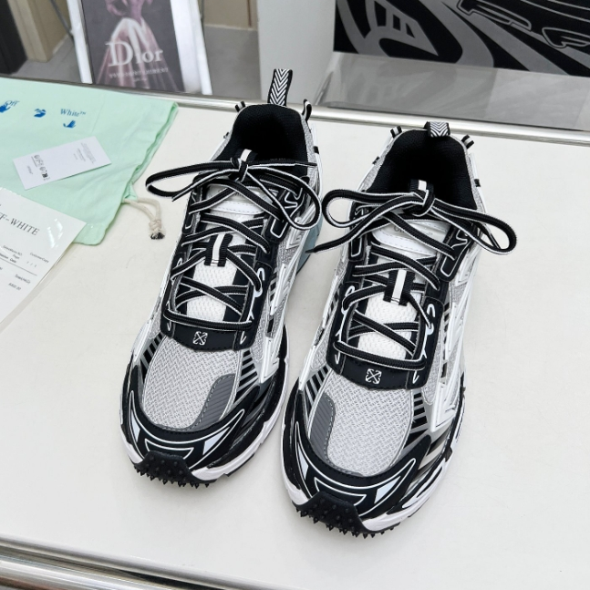 Off-White-Retro Versatile Casual Sports Shoes