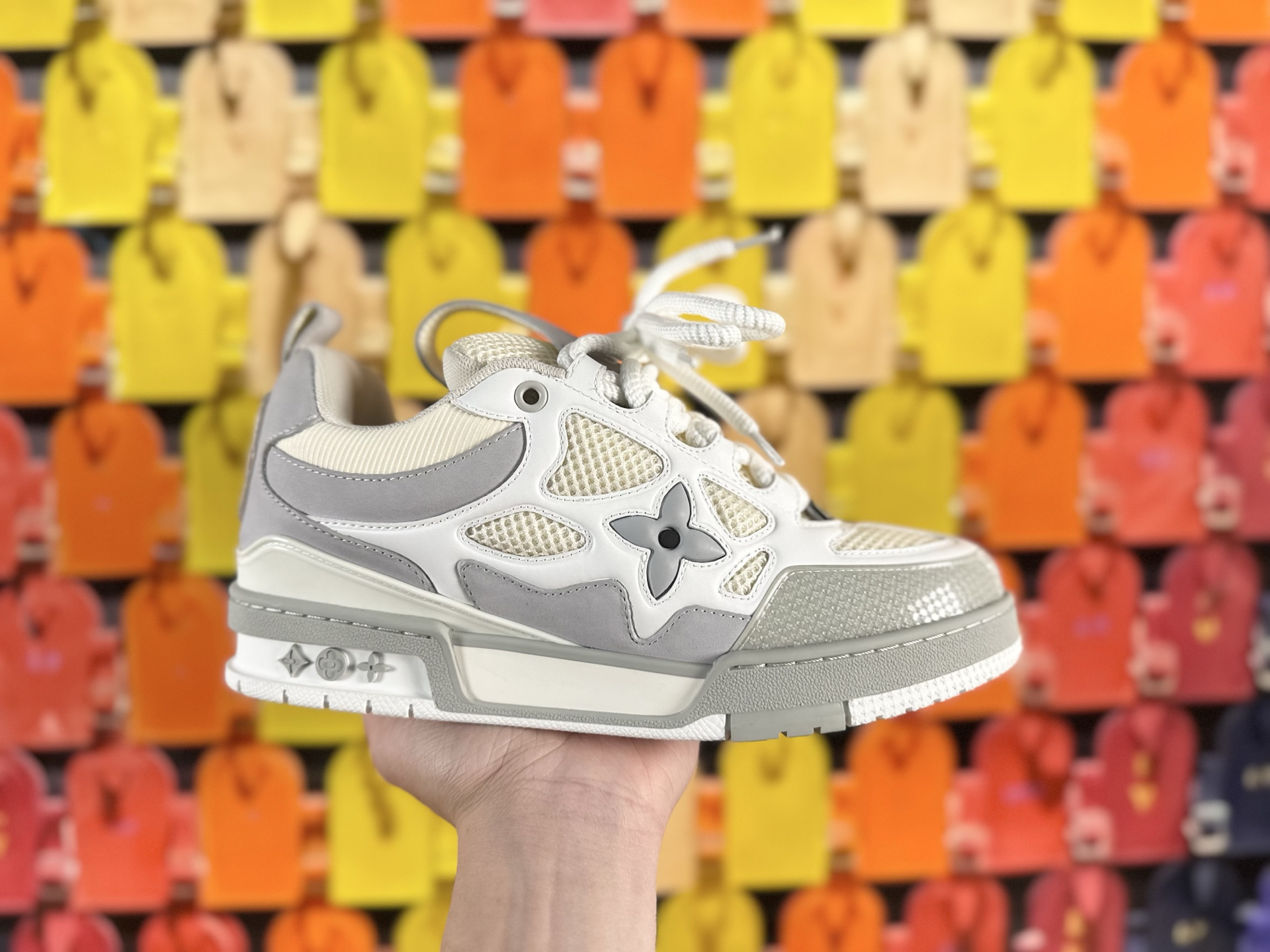 LV-Skate Sneaker White