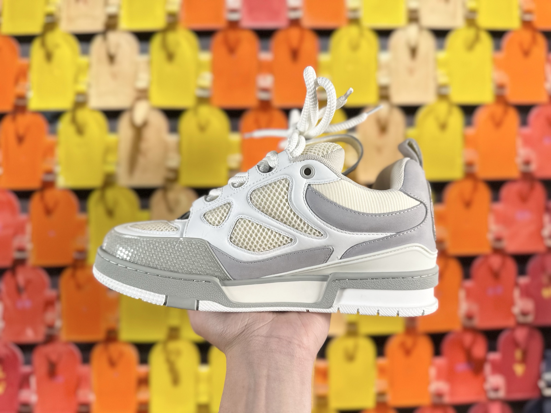 LV-Skate Sneaker White