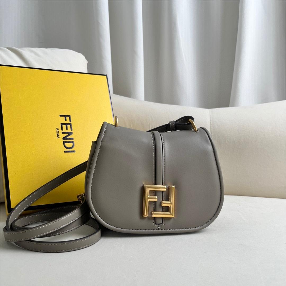 FENDI-CMON saddle bag