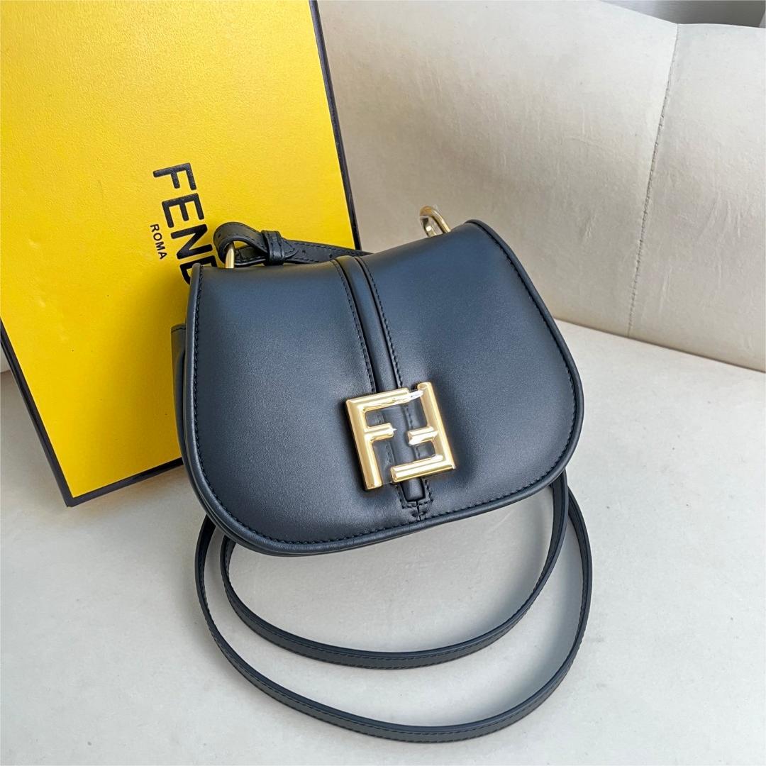 FENDI-CMON saddle bag