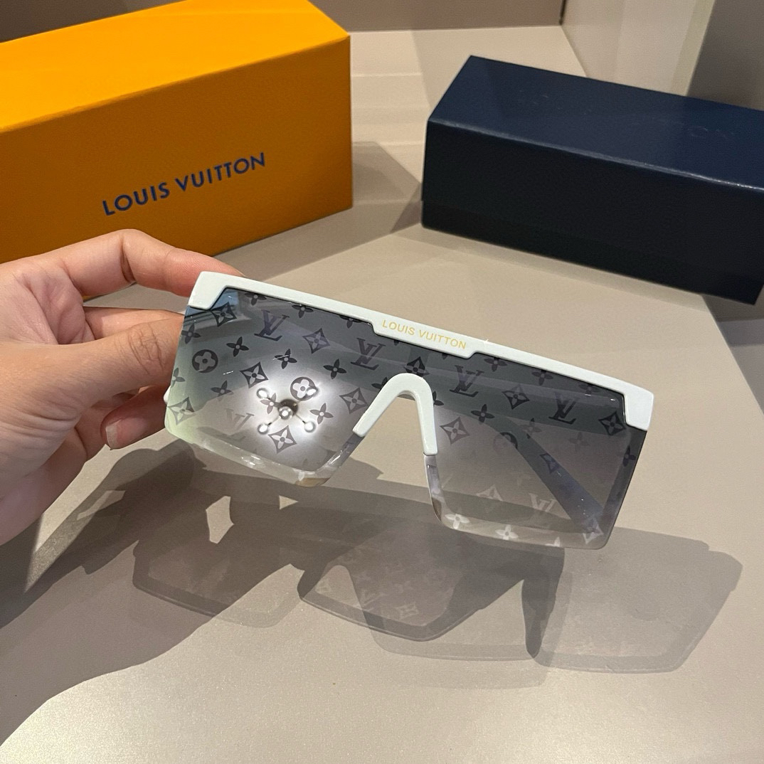 LV-2024 new unisex large box sunshade sunglasses